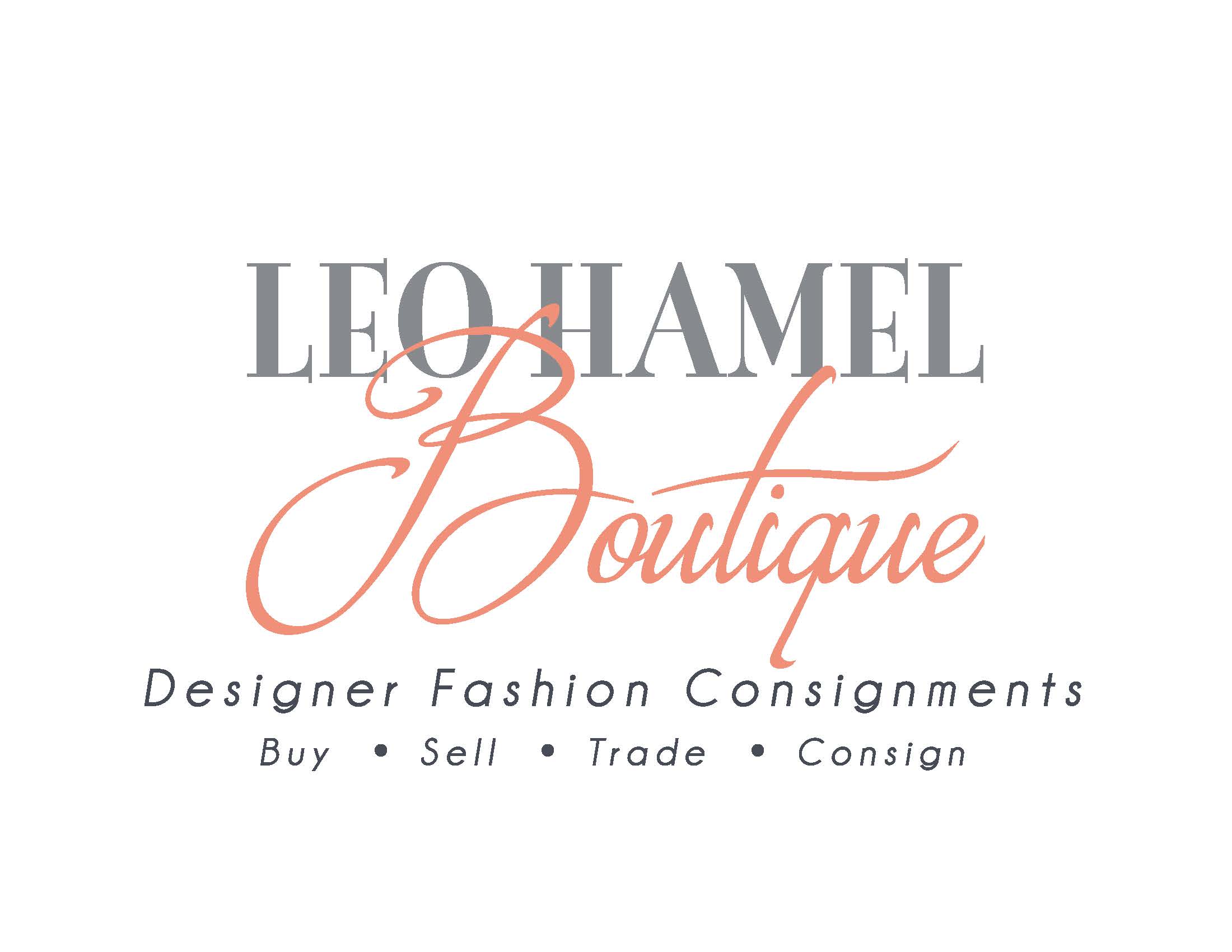 Leo Hamel Boutique & Consignment Shop 619-430-2901 San Diego, CA